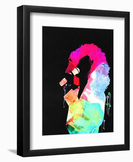 Whitney Watercolor-Lana Feldman-Framed Premium Giclee Print