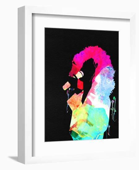 Whitney Watercolor-Lana Feldman-Framed Premium Giclee Print