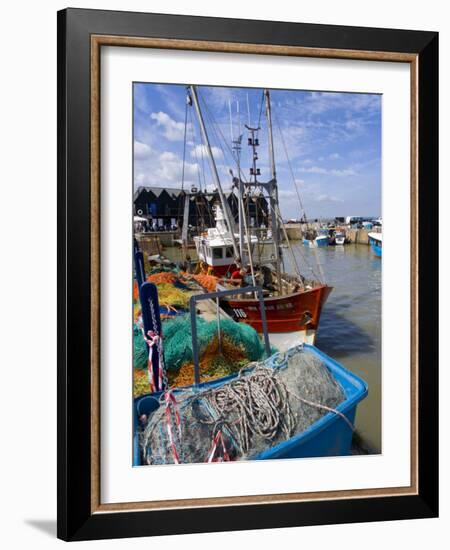 Whitstable Port, Kent, England, United Kingdom, Europe-Charles Bowman-Framed Photographic Print