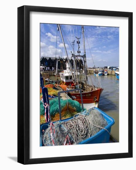 Whitstable Port, Kent, England, United Kingdom, Europe-Charles Bowman-Framed Photographic Print