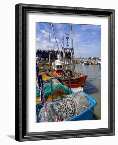 Whitstable Port, Kent, England, United Kingdom, Europe-Charles Bowman-Framed Photographic Print