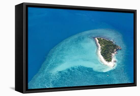 Whitsunday Islands, aerial view. Queensland, Australia-Francesco Riccardo Iacomino-Framed Premier Image Canvas