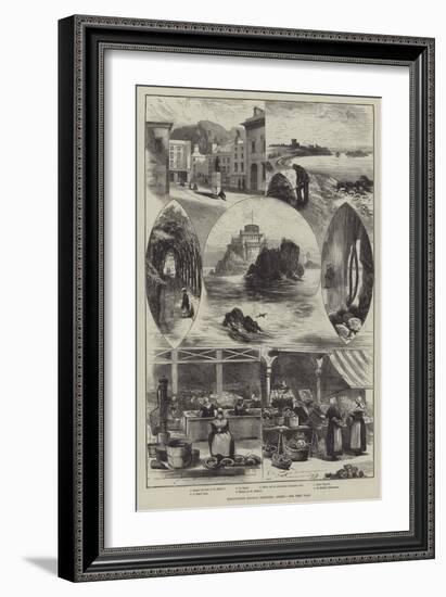 Whitsuntide Holiday Sketches, Jersey-Edwin Buckman-Framed Giclee Print