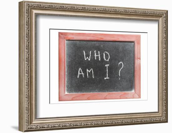 Who Am I-Yury Zap-Framed Photographic Print