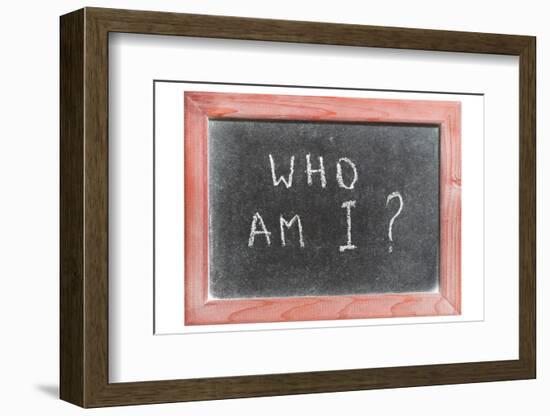 Who Am I-Yury Zap-Framed Photographic Print