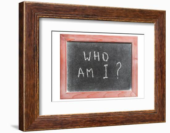 Who Am I-Yury Zap-Framed Photographic Print