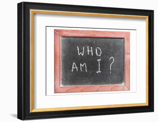 Who Am I-Yury Zap-Framed Photographic Print