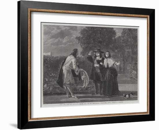 Who Can This Be?-Charles Robert Leslie-Framed Giclee Print