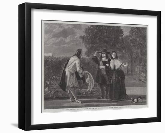 Who Can This Be?-Charles Robert Leslie-Framed Giclee Print