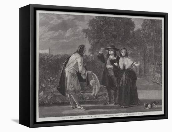 Who Can This Be?-Charles Robert Leslie-Framed Premier Image Canvas