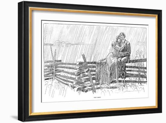 Who Cares!, 1901-Charles Dana Gibson-Framed Giclee Print