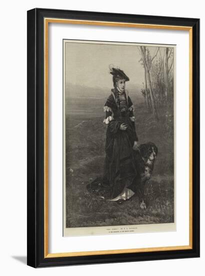 Who Comes?-Frederich August Kaulbach-Framed Giclee Print