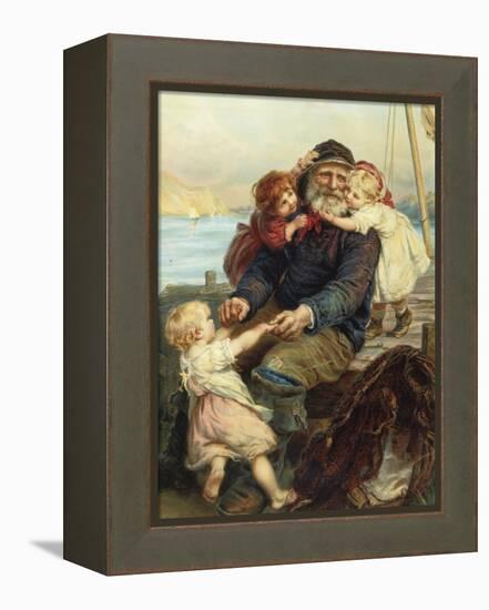 Who Do You Love-Frederick Morgan-Framed Premier Image Canvas