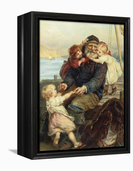 Who Do You Love-Frederick Morgan-Framed Premier Image Canvas