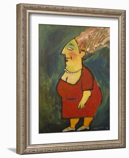 Who Does Your Hair-Tim Nyberg-Framed Giclee Print