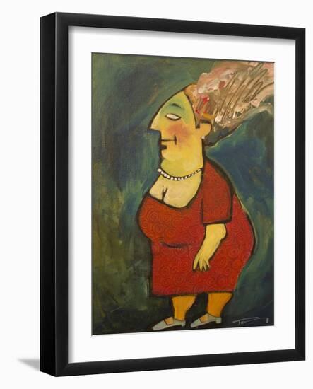 Who Does Your Hair-Tim Nyberg-Framed Giclee Print