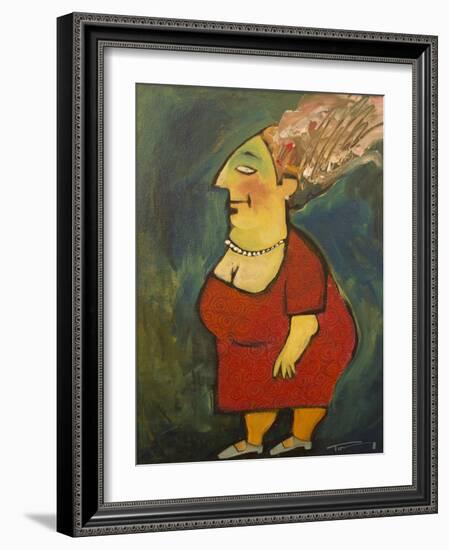 Who Does Your Hair-Tim Nyberg-Framed Giclee Print