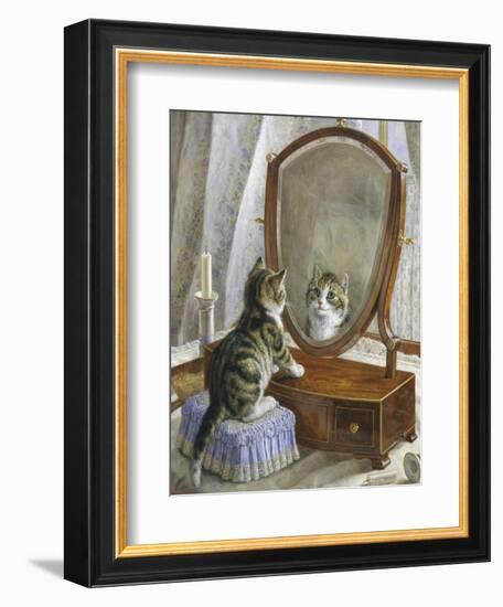 Who Is the Fairest of Them All-Frank Paton-Framed Giclee Print