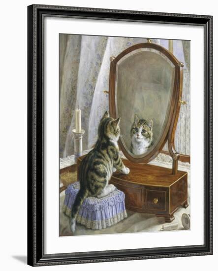 Who Is the Fairest of Them All-Frank Paton-Framed Giclee Print