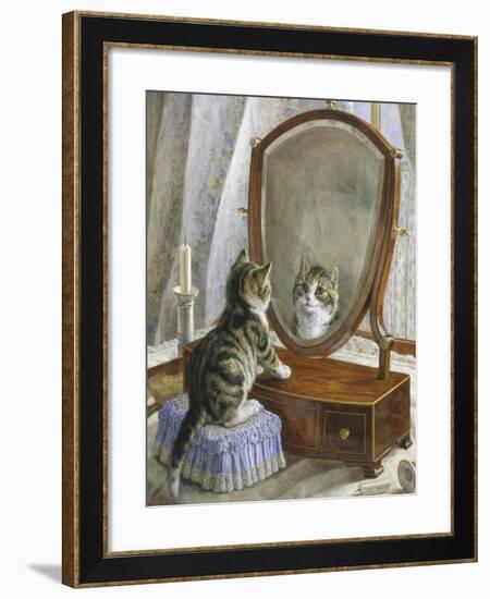 Who Is the Fairest of Them All-Frank Paton-Framed Giclee Print