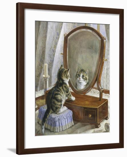 Who Is the Fairest of Them All-Frank Paton-Framed Giclee Print