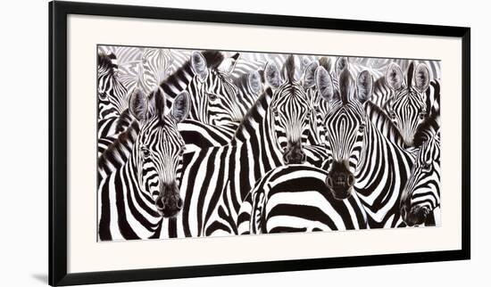 Who Is Who-Renato Casaro-Framed Art Print