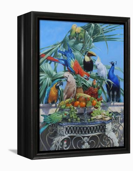 Who Let the Birds Out-Michael Jackson-Framed Premier Image Canvas