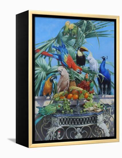 Who Let the Birds Out-Michael Jackson-Framed Premier Image Canvas