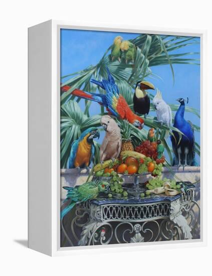 Who Let the Birds Out-Michael Jackson-Framed Premier Image Canvas