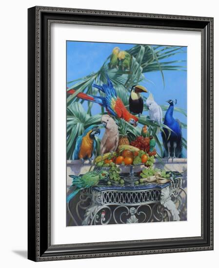 Who Let the Birds Out-Michael Jackson-Framed Giclee Print