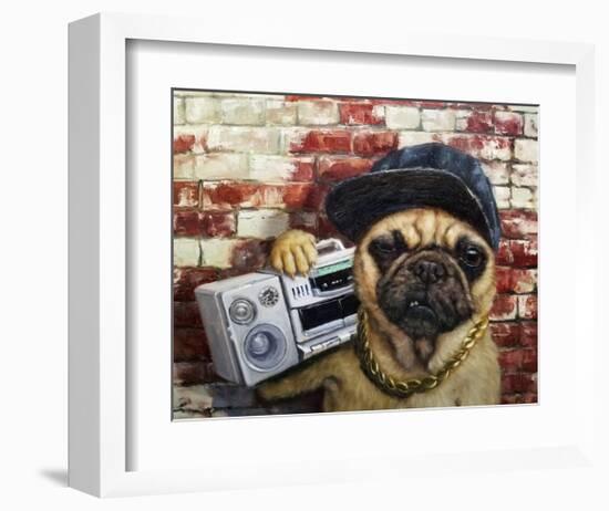 Who Let The Dogs Out-Lucia Heffernan-Framed Art Print