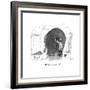 "Who's a pretty girl now?" - New Yorker Cartoon-Jason Patterson-Framed Premium Giclee Print