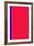Who's Afraid of Red and Yellow?-Barnett Newman-Framed Serigraph