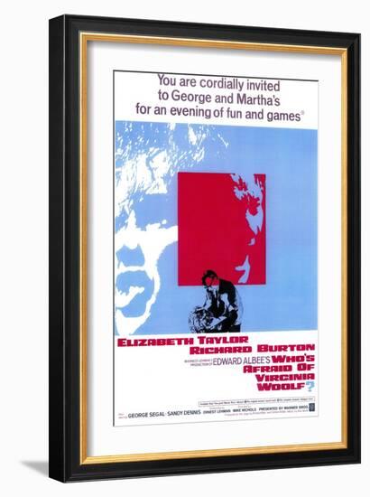 Who's Afraid of Virginia Woolf?, 1966-null-Framed Premium Giclee Print