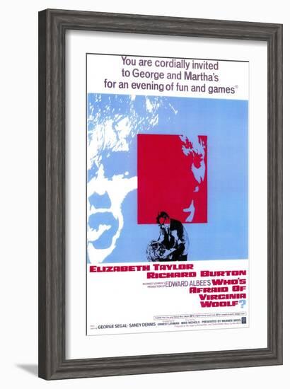 Who's Afraid of Virginia Woolf?, 1966-null-Framed Art Print