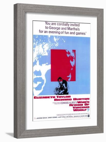 Who's Afraid of Virginia Woolf?, 1966-null-Framed Art Print