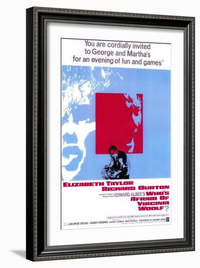 Who's Afraid of Virginia Woolf?, 1966-null-Framed Art Print