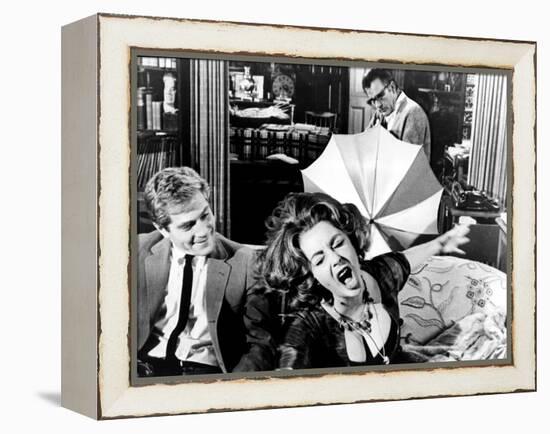 Who's Afraid Of Virginia Woolf?, George Segal, Elizabeth Taylor, Richard Burton, 1966-null-Framed Stretched Canvas