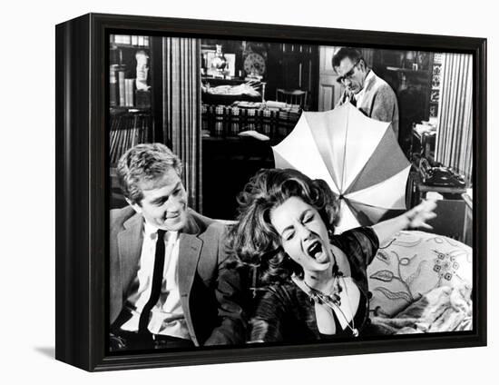 Who's Afraid Of Virginia Woolf?, George Segal, Elizabeth Taylor, Richard Burton, 1966-null-Framed Stretched Canvas