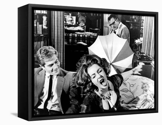 Who's Afraid Of Virginia Woolf?, George Segal, Elizabeth Taylor, Richard Burton, 1966-null-Framed Stretched Canvas