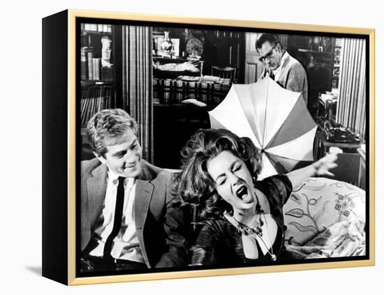 Who's Afraid Of Virginia Woolf?, George Segal, Elizabeth Taylor, Richard Burton, 1966-null-Framed Stretched Canvas