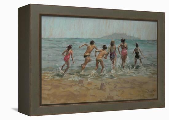 Who's First, 2009-Pat Maclaurin-Framed Premier Image Canvas