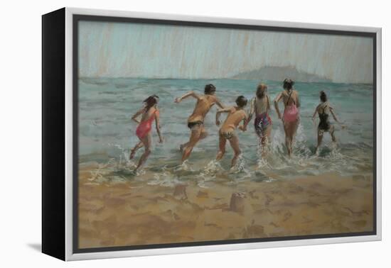 Who's First, 2009-Pat Maclaurin-Framed Premier Image Canvas