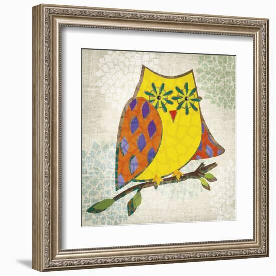 Who's Hoo II-Tandi Venter-Framed Art Print