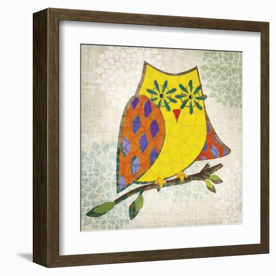 Who's Hoo II-Tandi Venter-Framed Art Print