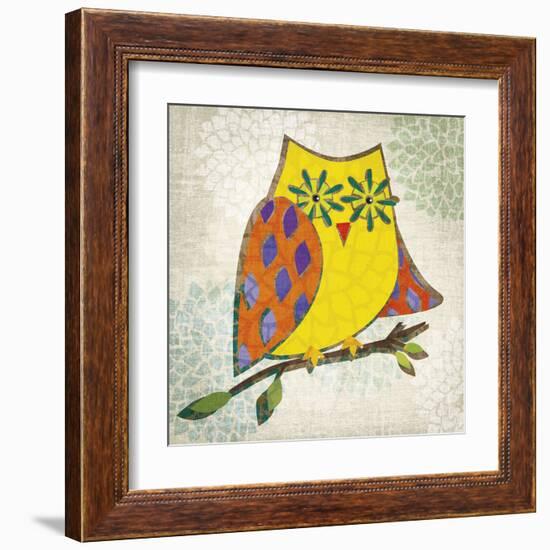 Who's Hoo II-Tandi Venter-Framed Art Print