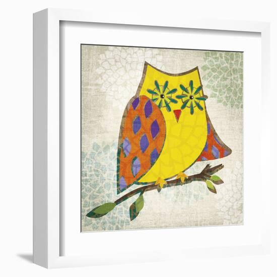 Who's Hoo II-Tandi Venter-Framed Art Print