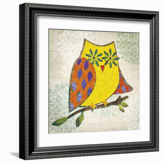 Who's Hoo II-Tandi Venter-Framed Art Print