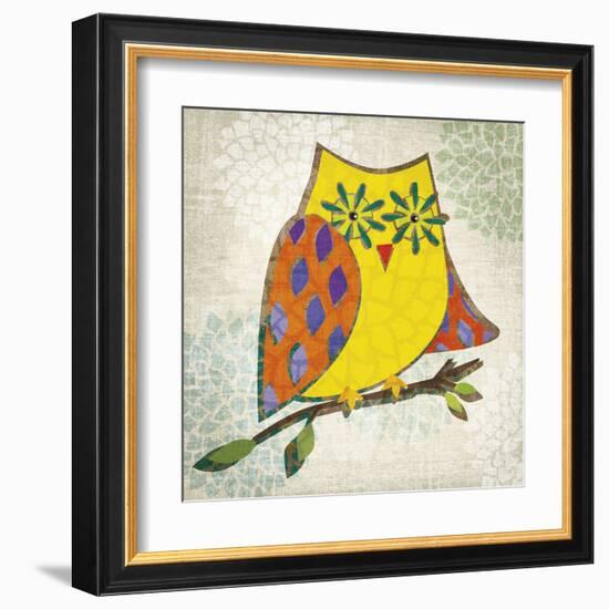 Who's Hoo II-Tandi Venter-Framed Art Print