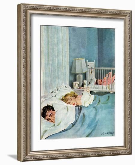 "Who's Turn?", January 21, 1950-M. Coburn Whitmore-Framed Giclee Print